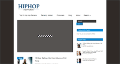 Desktop Screenshot of hiphop-networth.com