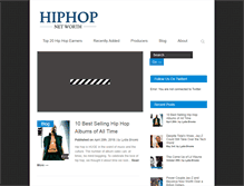 Tablet Screenshot of hiphop-networth.com